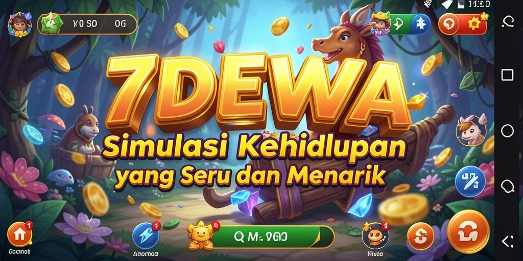 Tampilan gameplay 7DEWA yang menarik dan seru.