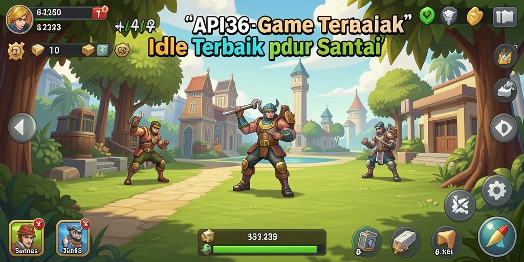 Pengalaman gameplay menenangkan yang ditawarkan API36 dalam gaya Idle.