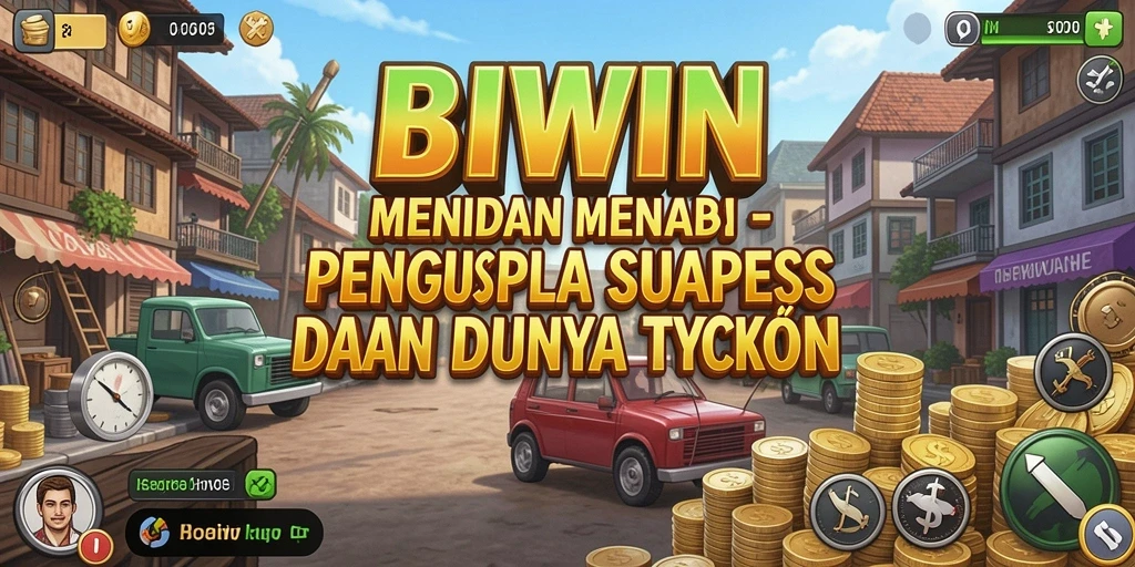 Tampilan gameplay <strong>BIWIN</strong> yang seru dan menantang di dunia Tycoon.
