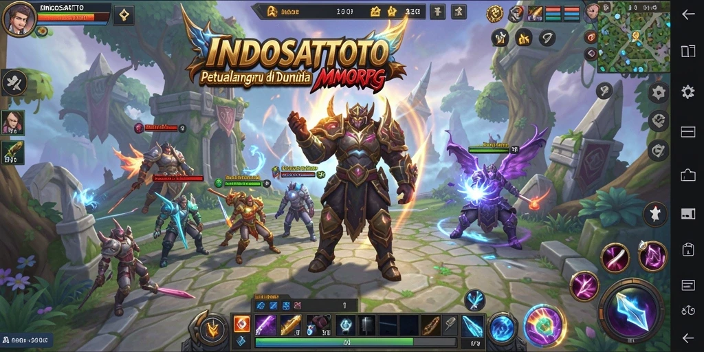 Tampilan permainan INDOSATTOTO yang spektakuler dan penuh aksi.