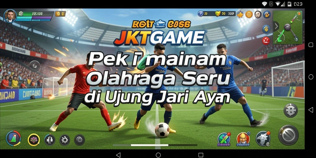 Tampilan gameplay JKTGAME yang menarik dan seru.
