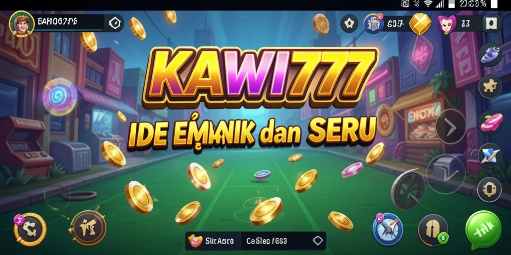 Tampilan gameplay utama KAWI777 yang seru dan interaktif.