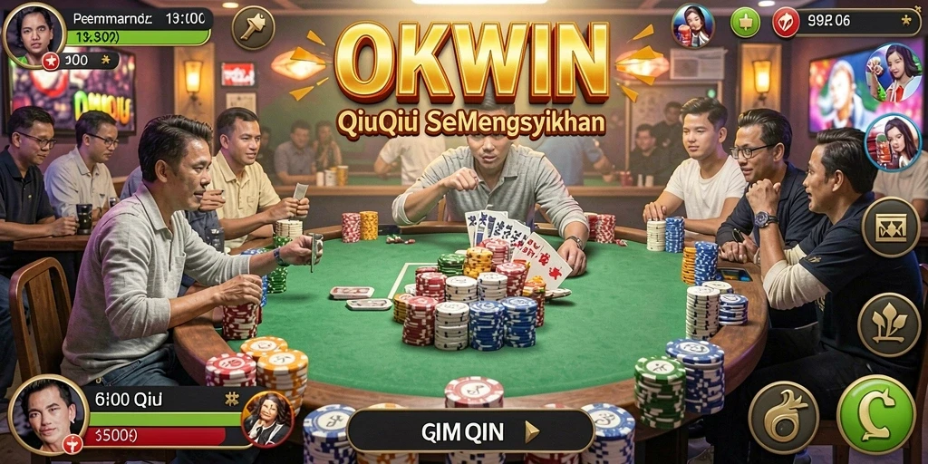 Tampilan gameplay QiuQiu yang menarik dan penuh strategi.