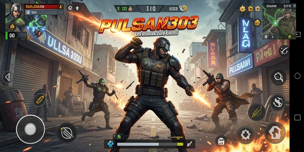 Screenshot PULSA303 menampilkan aksi pertarungan yang intens dan mendebarkan.