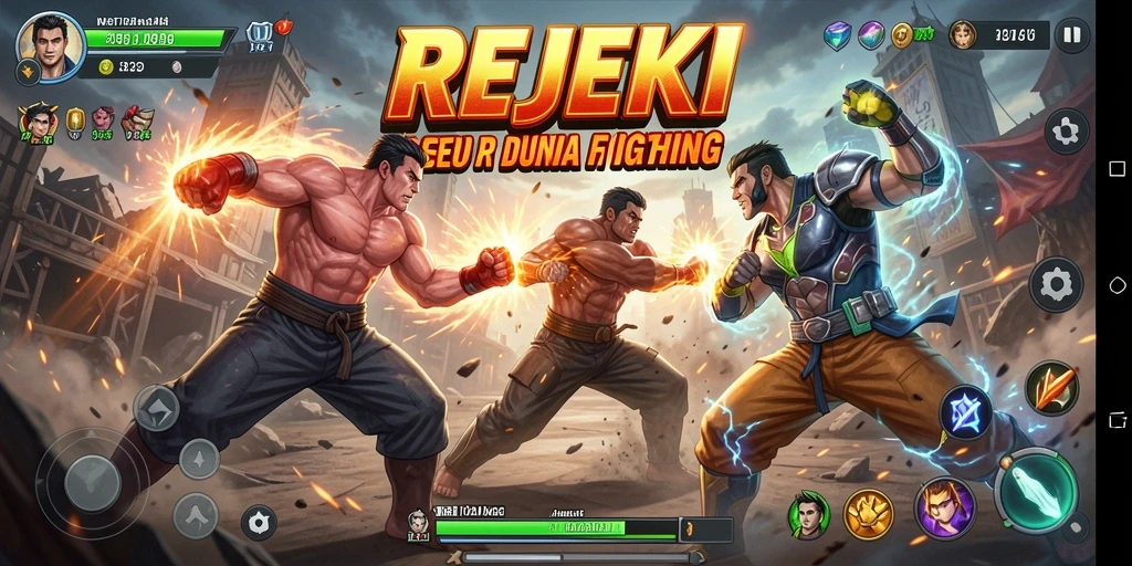 Tampilan gameplay REJEKI yang seru dan menegangkan.
