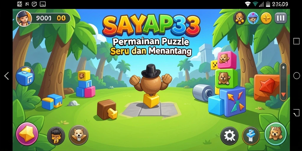 Tangkapan layar dari gameplay mendebarkan di SAYAP33.