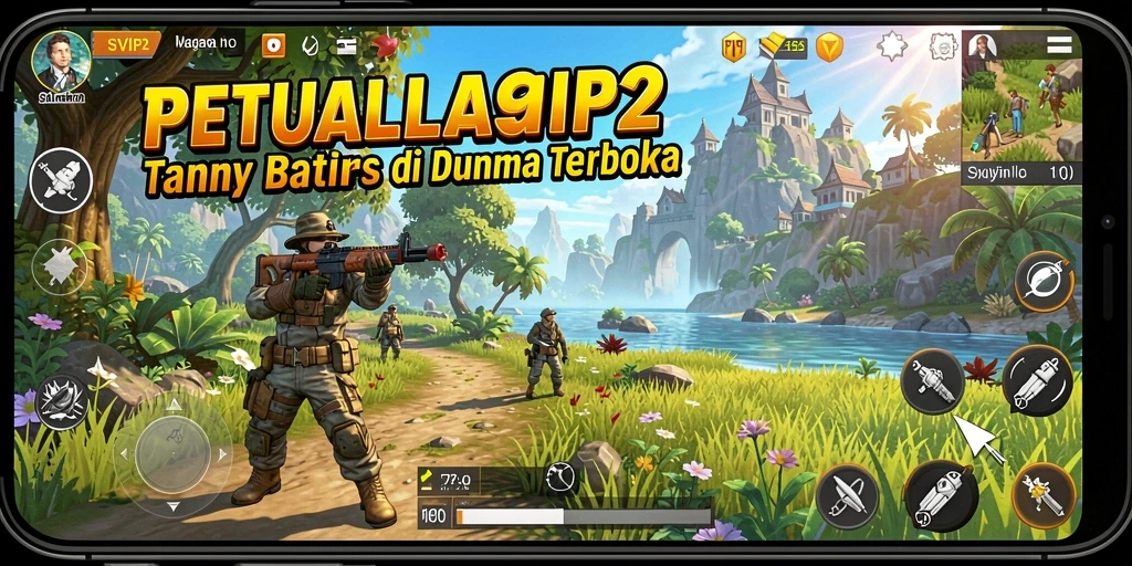 Gameplay menakjubkan di dunia terbuka SVIP2 yang penuh petualangan.