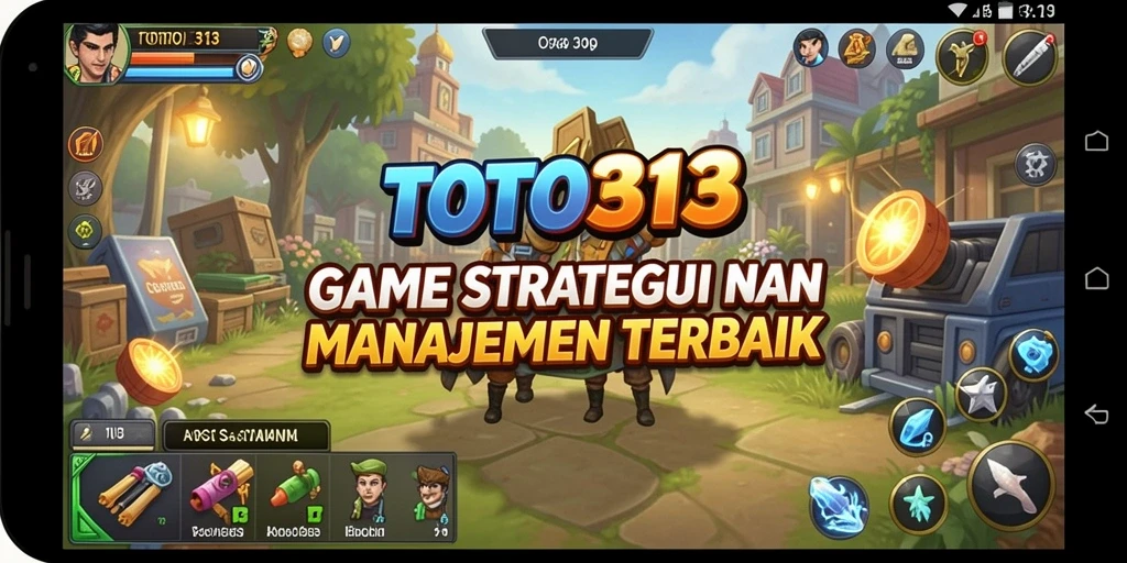 Tampilan gameplay seru dalam TOTO313 yang menampilkan aksi strategi.